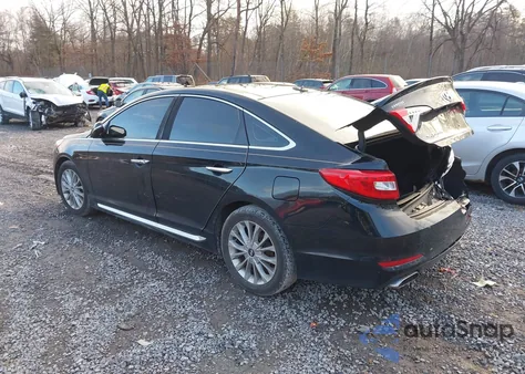 2015 Hyundai Sonata Limited from USA, damaged, VIN 5NPE34AF5FH084383